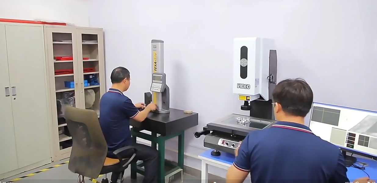 Dongguan Zhongwei Metal Products Co., Ltd productielijn van de fabrikant