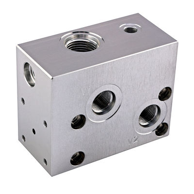Nons Tandard Hydraulic Valve Block Aluminum Cast Ductile Iron Steel Hydraulic Valve