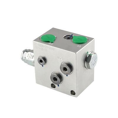Excavator Parts Hydraulic Manifold Aluminum Alloy Precision Hydraulic Valve Block