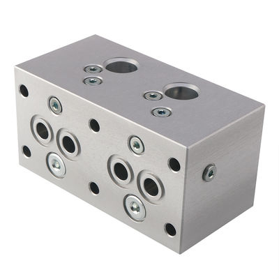 Hydraulic Valve Engineer Manifold Aluminum Stainless Steel CNC Machining Services