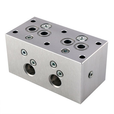 Hydraulic Valve Engineer Manifold Aluminum Stainless Steel CNC Machining Services