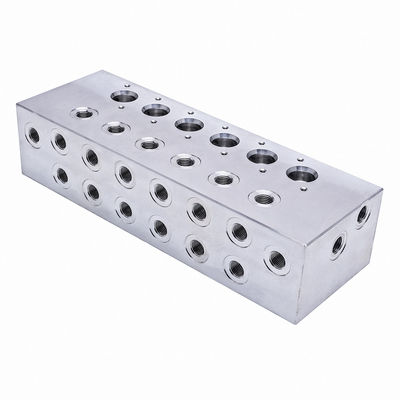 CNC Machining Excavator Hydraulic Pressure Reducing Valve Block Hydraulic Control Valve