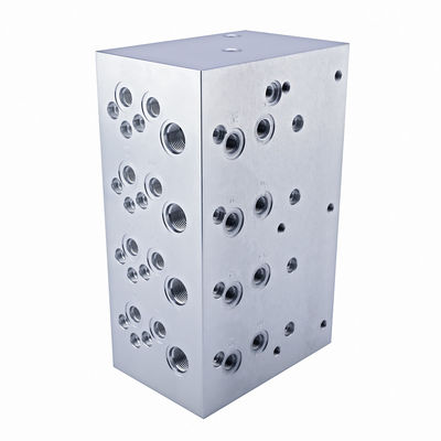 CNC Machining Excavator Hydraulic Pressure Reducing Valve Block Hydraulic Control Valve