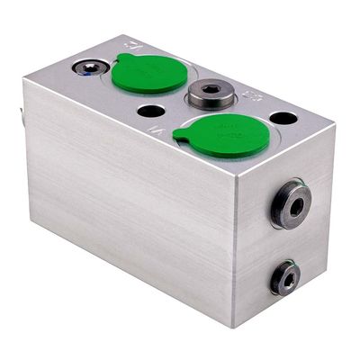 Integrated Hydraulic Manifold Valves Hydraulic Reversing Valve Aluminum CNC Machining