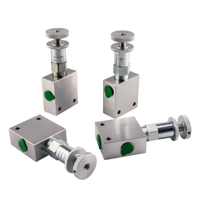 Manifold Hydraulic Valve Block Hydraulic Motor Cushion Valve For Rotary Excavator