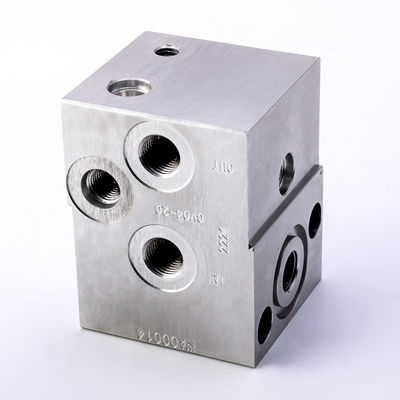Aluminum Cast Ductile Iron Steel Hydraulic Manifold Block Throttle Flow Control Valve