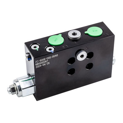 Customized Hydraulic Manifold Aluminum Shut Off Valves Hydraulic Solenoid Valve Block