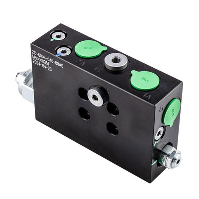 Customized Hydraulic Manifold Aluminum Shut Off Valves Hydraulic Solenoid Valve Block