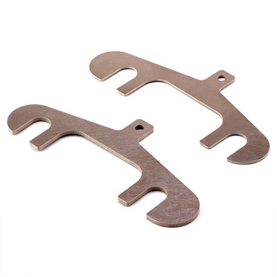 OEM Metal Shim Cutting Parts Aluminum High Precision CNC Machining Milling Parts