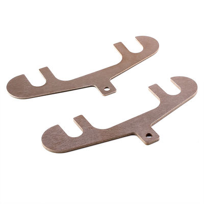 OEM Metal Shim Cutting Parts Aluminum High Precision CNC Machining Milling Parts
