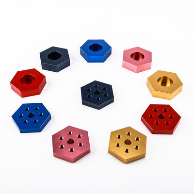 AL7075-T6 CNC Aluminum Parts Anodized CNC Machining Turning Milling Services