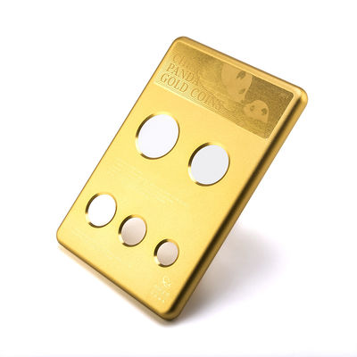 Anodized Brass CNC Machining Parts Aluminum 6061 Sheet Parts Aluminum Shell
