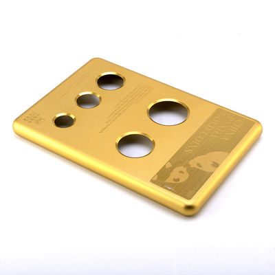 High Density Metal CNC Milling Service Stainless Steel Brass Aluminum Shell Plate