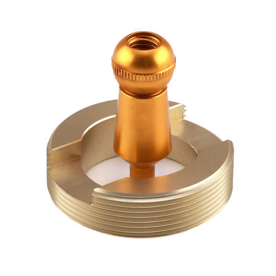 Factory Custom CNC Machining Services Anodized Aluminum Brass CNC Turned Parts
