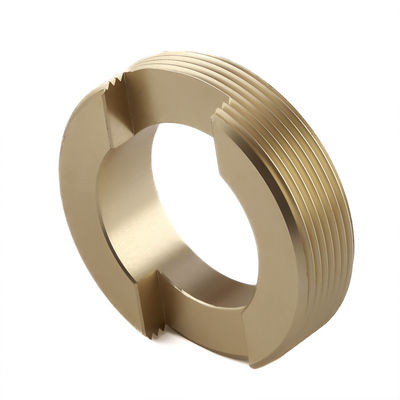 Factory Custom CNC Machining Services Anodized Aluminum Brass CNC Turned Parts