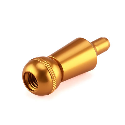 Custom CNC Turned Parts Brass Anodized Aluminum High Precision CNC Lathe Part