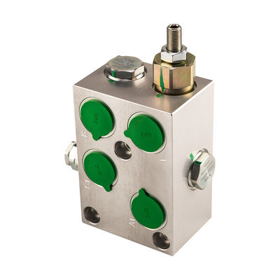 High-precision 316L Stainless Steel Hydraulic Manifold CNC Processing Excavator Travel System Dedicated Valve Block