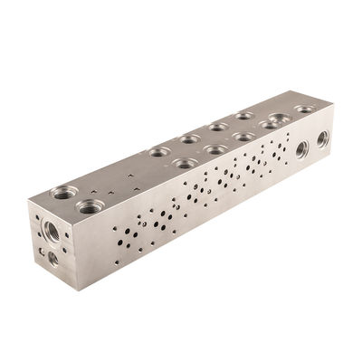 Titanium Alloy Aerospace Hydraulic Valve Block Extreme Temperature Resistance -200C-150C Meets GJB Military Standards