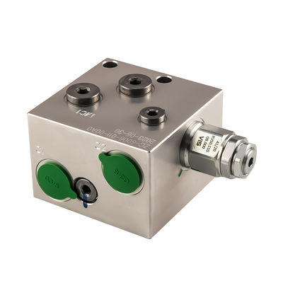 Titanium Alloy Aerospace Hydraulic Valve Block Extreme Temperature Resistance -200C-150C Meets GJB Military Standards
