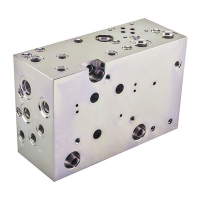 Aluminum Hydraulic Manifold Valve Block for Vehicle Hydraulic System Modification 100% Tested and OEM Non-Standard