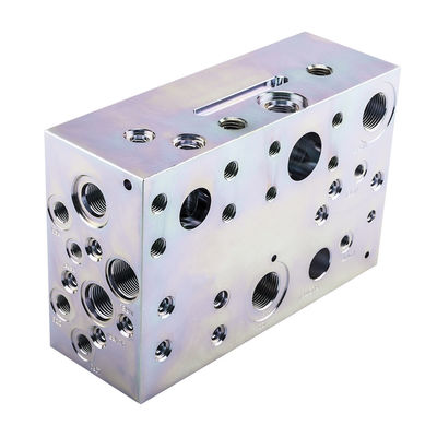 Aluminum Hydraulic Manifold Valve Block for Vehicle Hydraulic System Modification 100% Tested and OEM Non-Standard