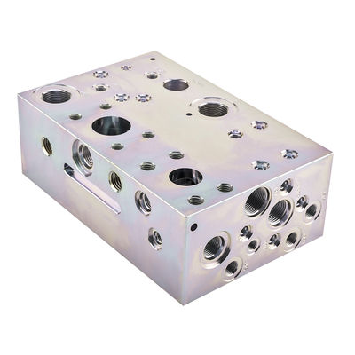 Zinc And Nickel Alloy Hydraulic Valve Block for Precise Hydraulic Control and Functionality