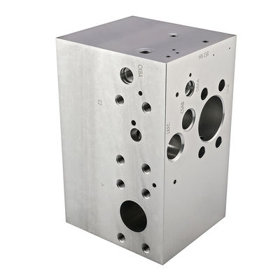 Zinc and Nickel Alloy Custom Hydraulic Manifolds 100% Tested for Heavy Duty Applications