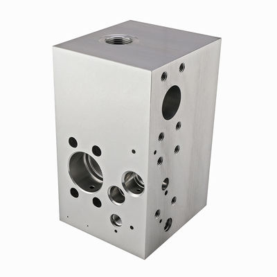 Zinc and Nickel Alloy Custom Hydraulic Manifolds 100% Tested for Heavy Duty Applications