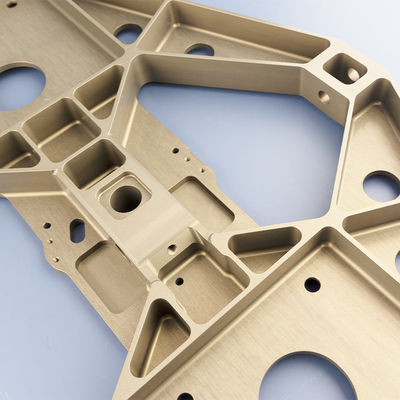 Customized 7075 Aluminum Alloy CNC Parts Anodized in Black/Gold/Red/Blue/Silver/Yellow for High Precision Machining