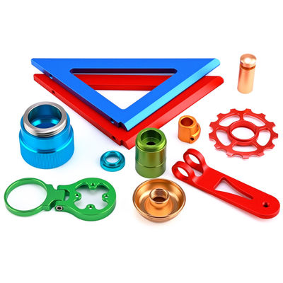 Stainless steel turning parts Aluminum anodized parts turning and milling processing Customized according to drawings and samples