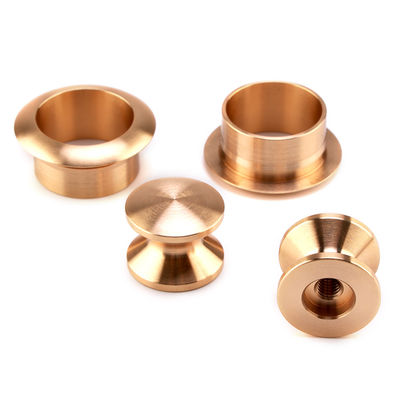Brass Precision Machined Parts for Custom CNC Turning Services with 0.01mm Torlerance and Customized Options