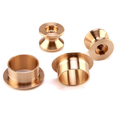 Customized CNC Brass Parts for Automobile Parts Tolerance 0.01mm Support Drawings and Samples