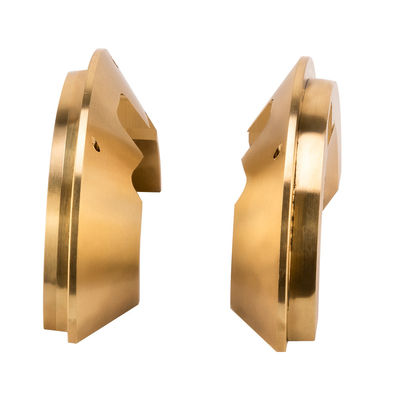 Industrial Services CNC Brass Precision Parts Processing with 0.01mm Tolerance and Stainless Steel Material