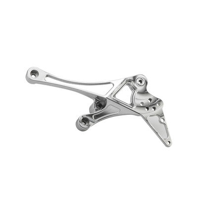 Automobile CNC Aluminum Parts Processing Motorcycle Bracket Lightweight Solution with QC Control and OEM/ODM