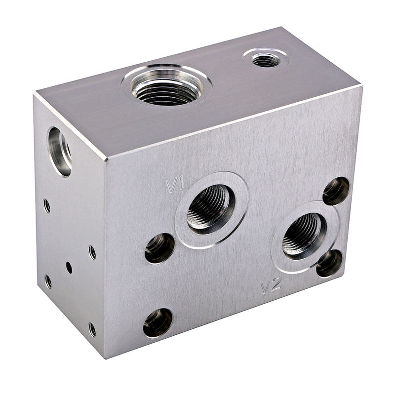 Nons Tandard Hydraulic Valve Block Aluminum Cast Ductile Iron Steel Hydraulic Valve