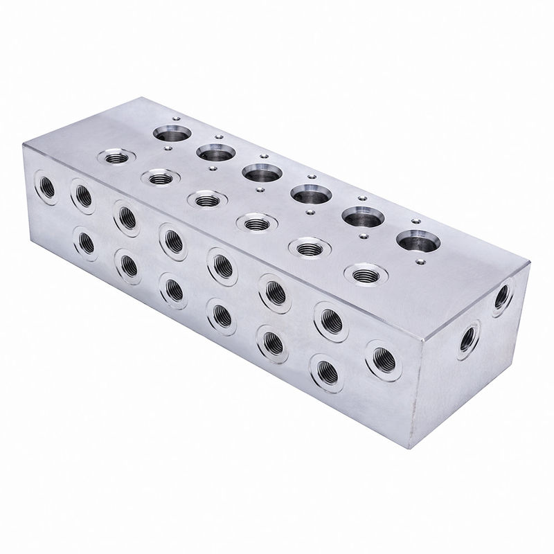 CNC Machining Excavator Hydraulic Pressure Reducing Valve Block Hydraulic Control Valve