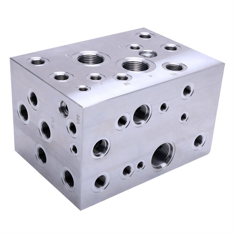 CNC Machining Excavator Hydraulic Pressure Reducing Valve Block Hydraulic Control Valve