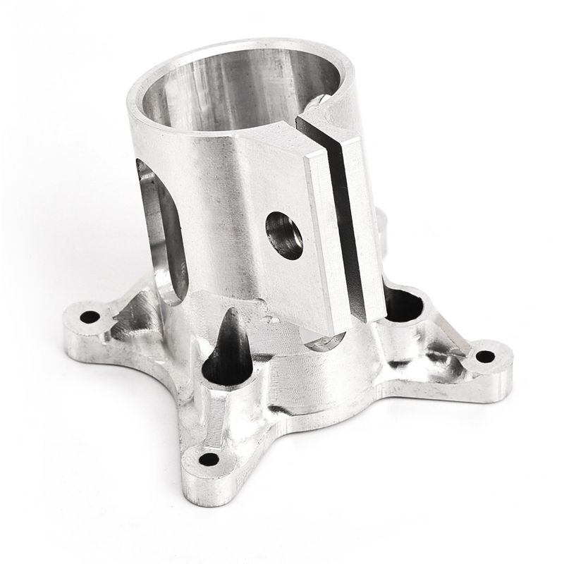 Customized Anodized Titanium Alloy Parts Polished Aluminum CNC 5 Axis Machined Parts