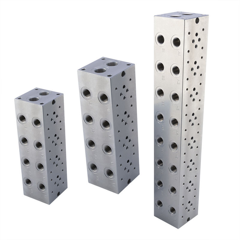 Aluminum Hydraulic Manifold Valve Block for Vehicle Hydraulic System Modification 100% Tested and OEM Non-Standard