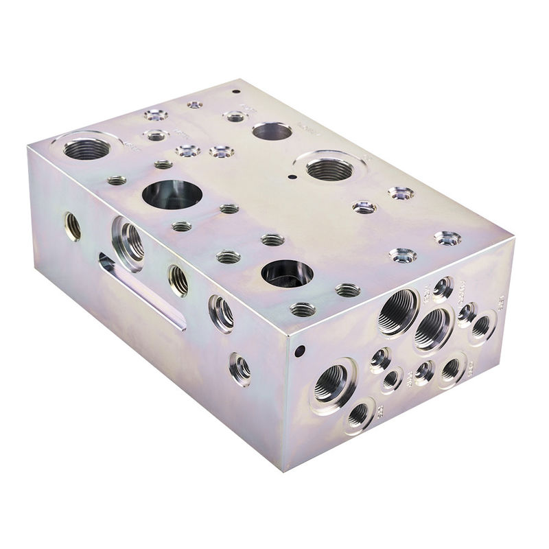 Zinc And Nickel Alloy Hydraulic Valve Block for Precise Hydraulic Control and Functionality