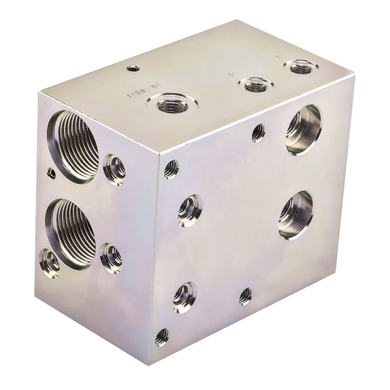 Zinc And Nickel Alloy Hydraulic Valve Block for Precise Hydraulic Control and Functionality