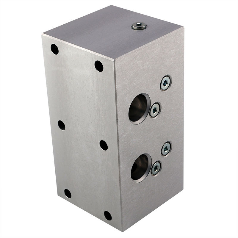 Zinc and Nickel Alloy Custom Hydraulic Manifolds 100% Tested for Heavy Duty Applications