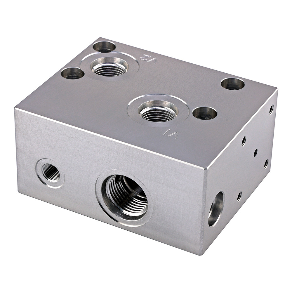 Nons Tandard Hydraulic Valve Block Aluminum Cast Ductile Iron Steel Hydraulic Valve