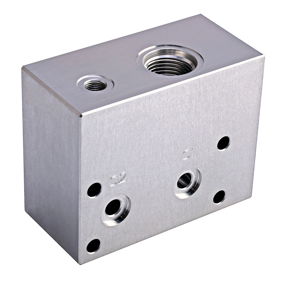 Nons Tandard Hydraulic Valve Block Aluminum Cast Ductile Iron Steel Hydraulic Valve