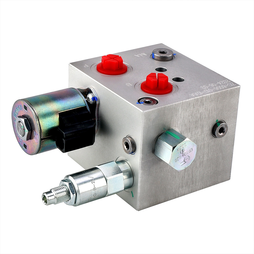 Aluminum 7075 Hydraulic Valve Manifold Hydraulic Motor Control Valve Reversing Valve