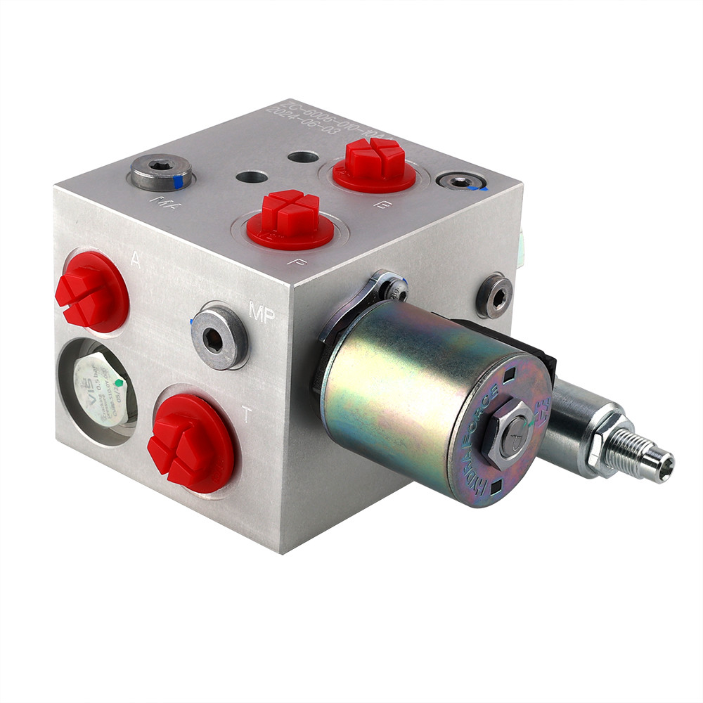 Aluminum 7075 Hydraulic Valve Manifold Hydraulic Motor Control Valve Reversing Valve