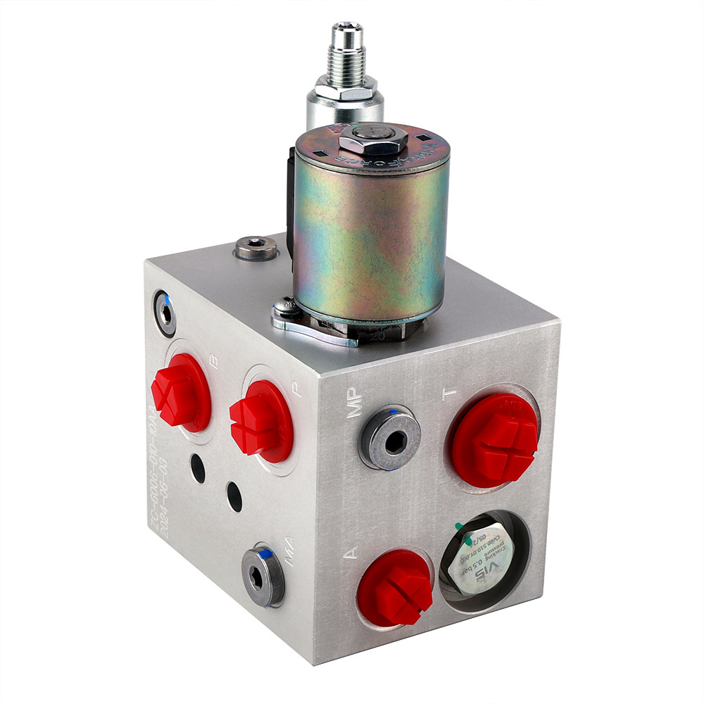 Aluminum 6061 Steel Balance Valve Hydraulic Reversing Valve Direction Control