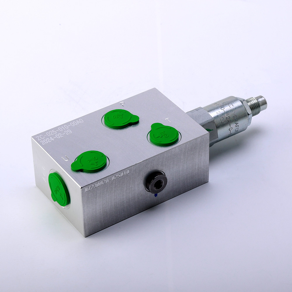 Tractor CNC Aluminum Hydraulic Manifold Custom Processing Hydraulic Control Valve