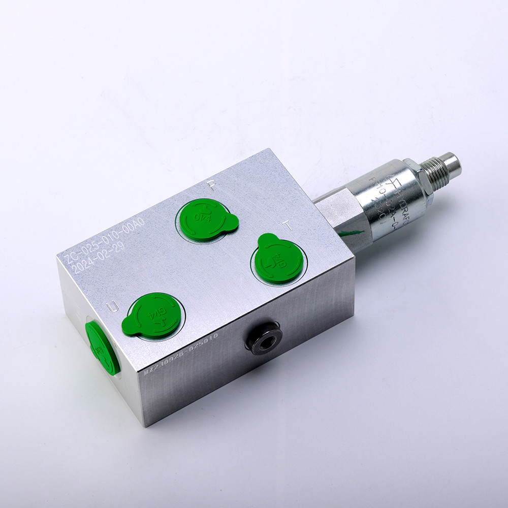 Tractor CNC Aluminum Hydraulic Manifold Custom Processing Hydraulic Control Valve