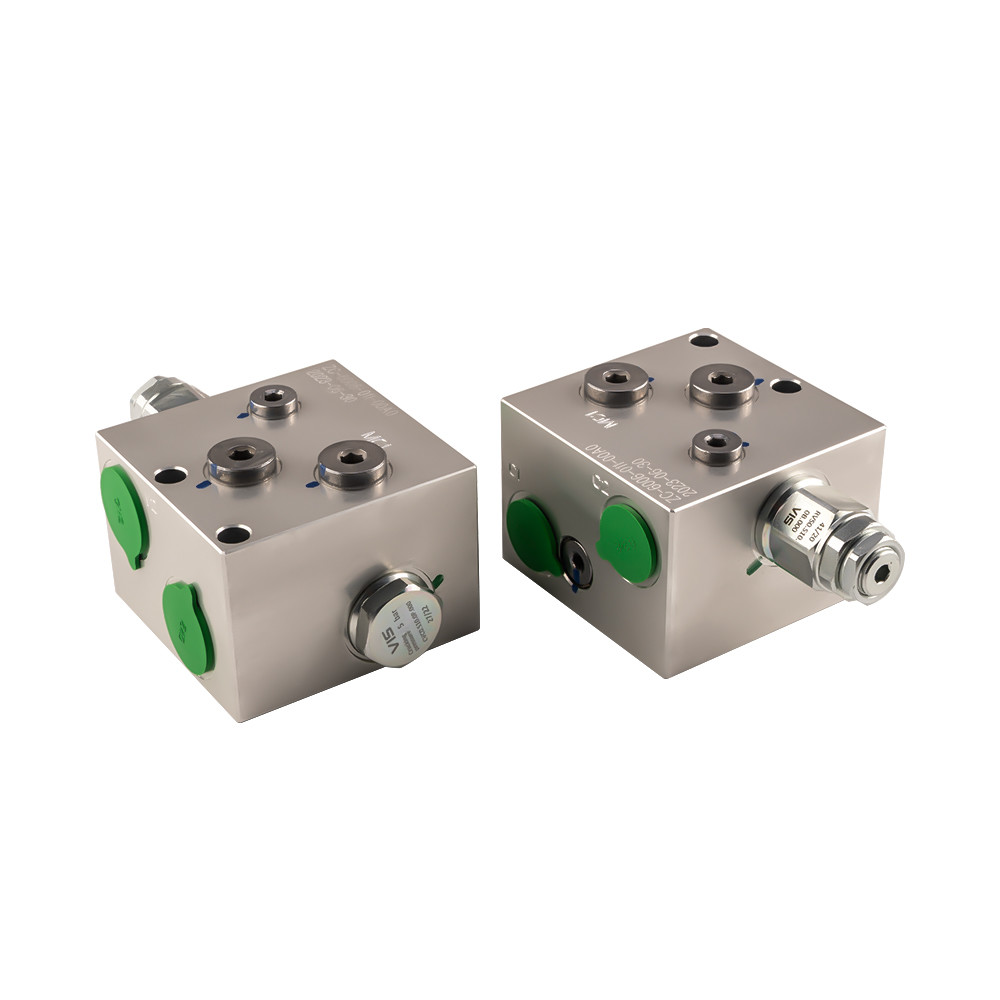 Aluminum Steel Hydraulic Manifold Hydraulic Valve Block Custom Processing Service